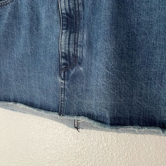 Free people denim mini skirt size 08 - Picture 4 of 11